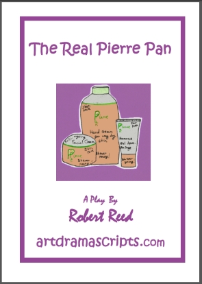 Real Pierre Pan panto script parody comedy for kids