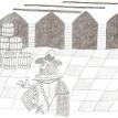 Illustration Guido Fawkes and the Gunpowder Plot - art Drama Scripts Robert Reed